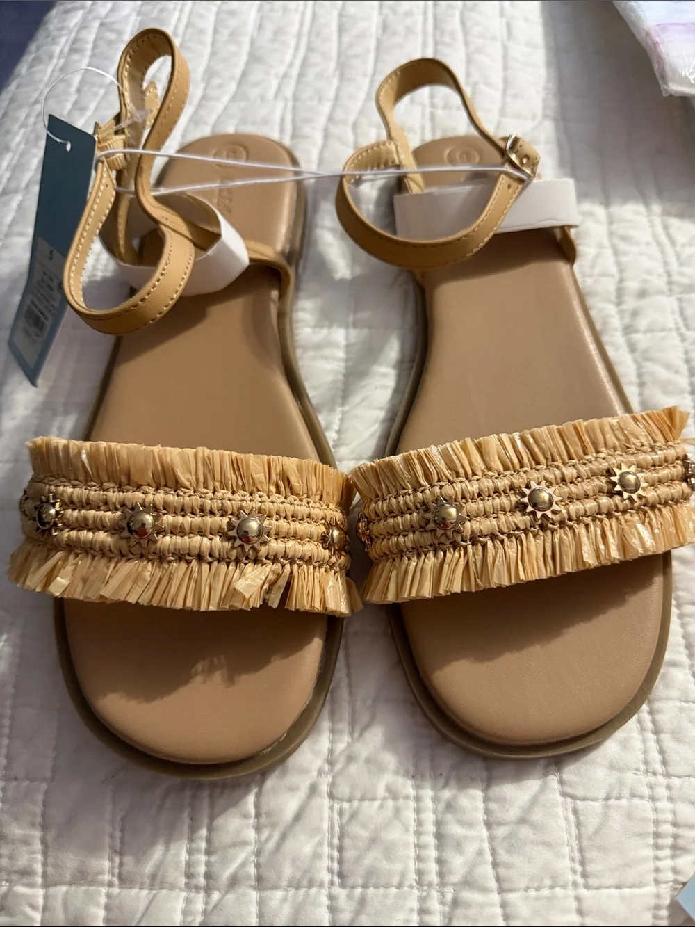 Girls' Casual Sandals Starling - Cat & Jack™ Tan